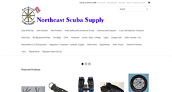 Desktop Screenshot of northeastscubasupply.com